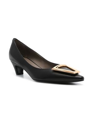 Black calf leather Moon pumps ROBERTO FESTA | MOONNERO